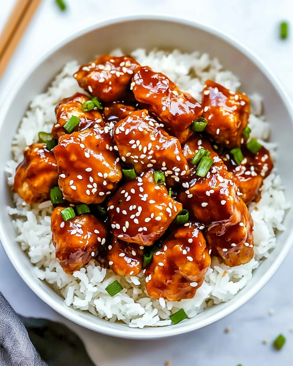 Instant Pot Sesame Chicken