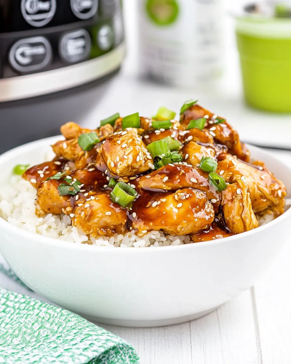 Instant Pot Teriyaki Chicken