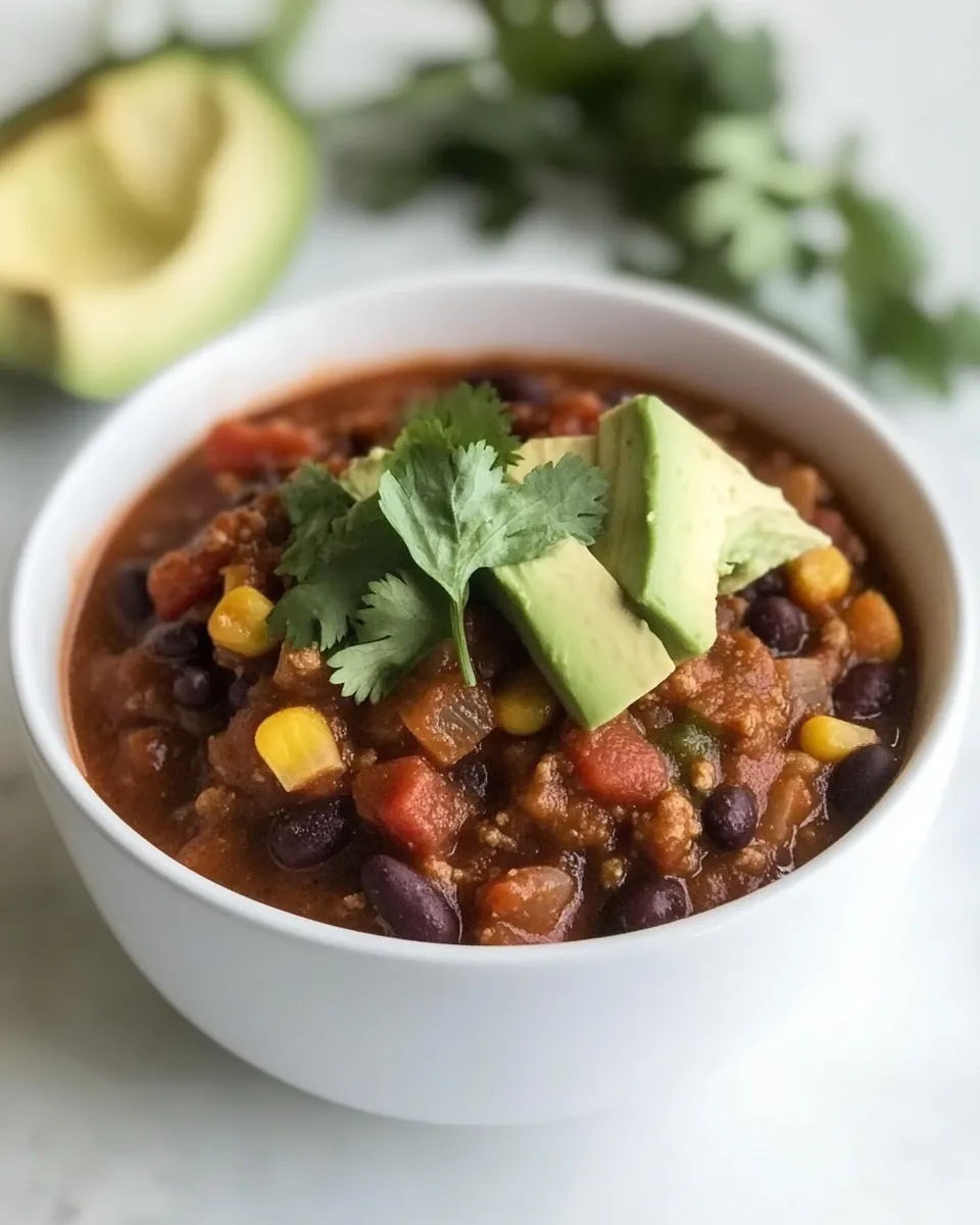 Instant Pot Vegetarian Chili