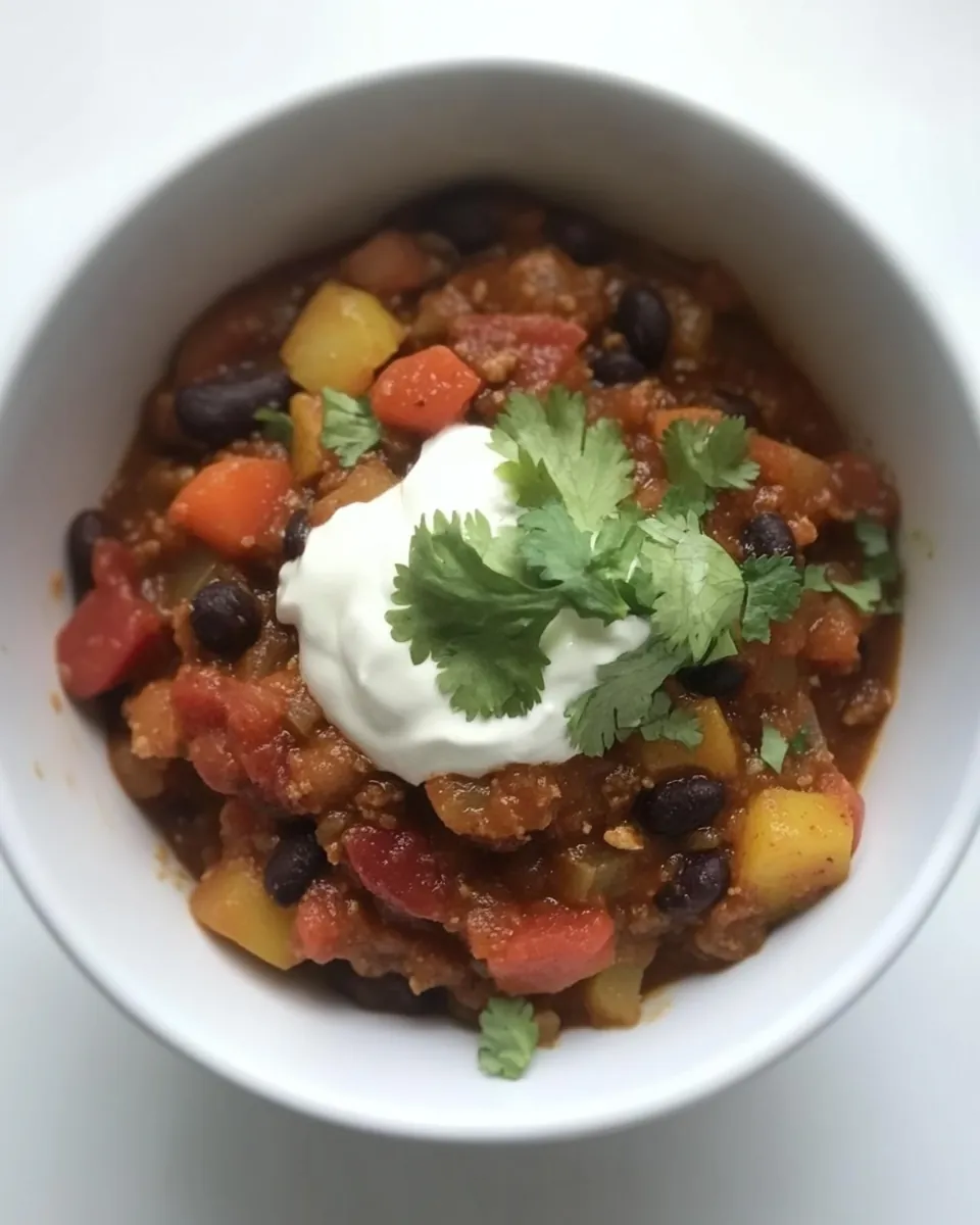 Instant Pot Vegetarian Chili
