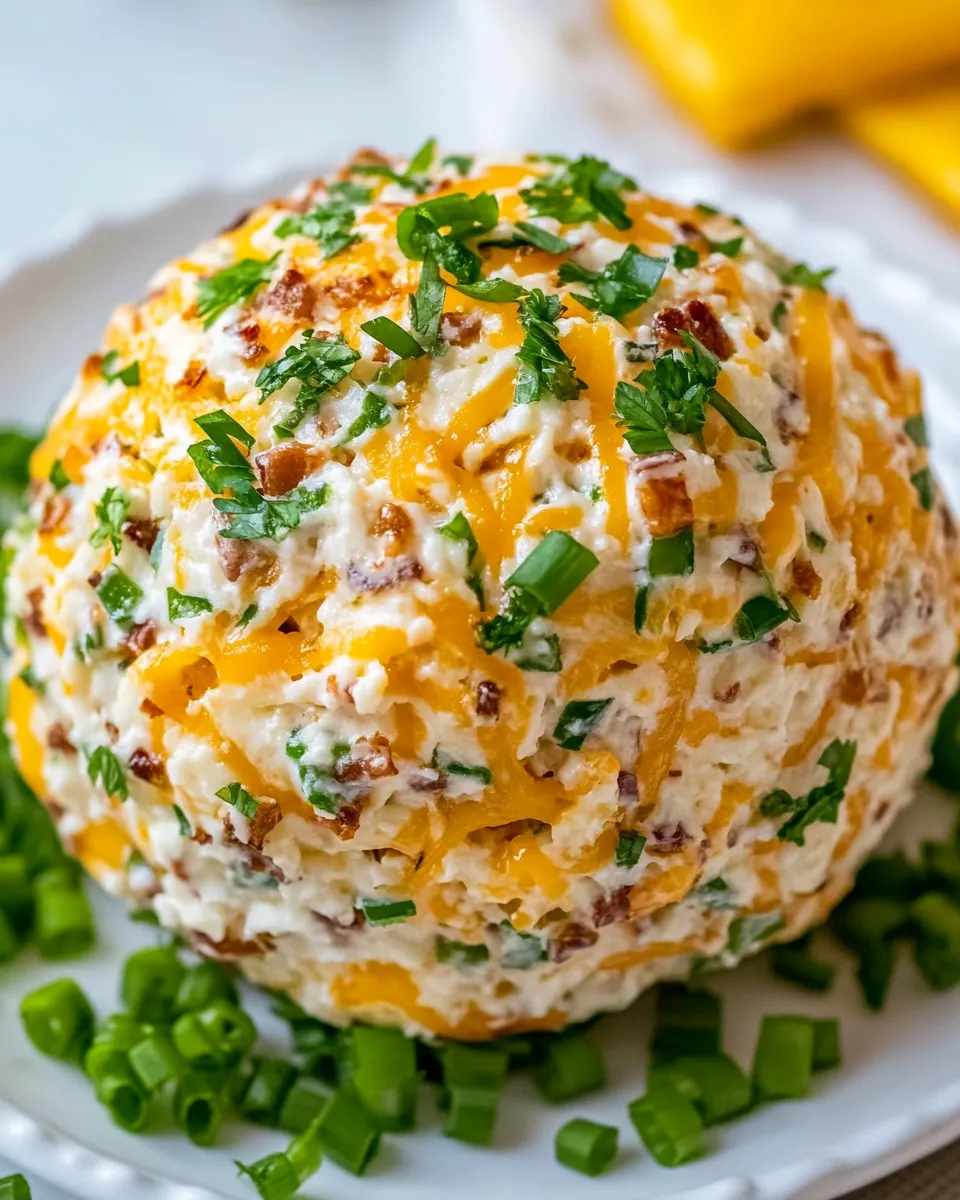 Jalapeno Popper Cheese Ball