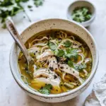 Keto Chicken No Noodle Soup