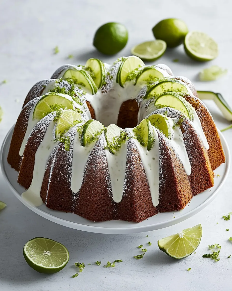 Key Lime Bundt Cake