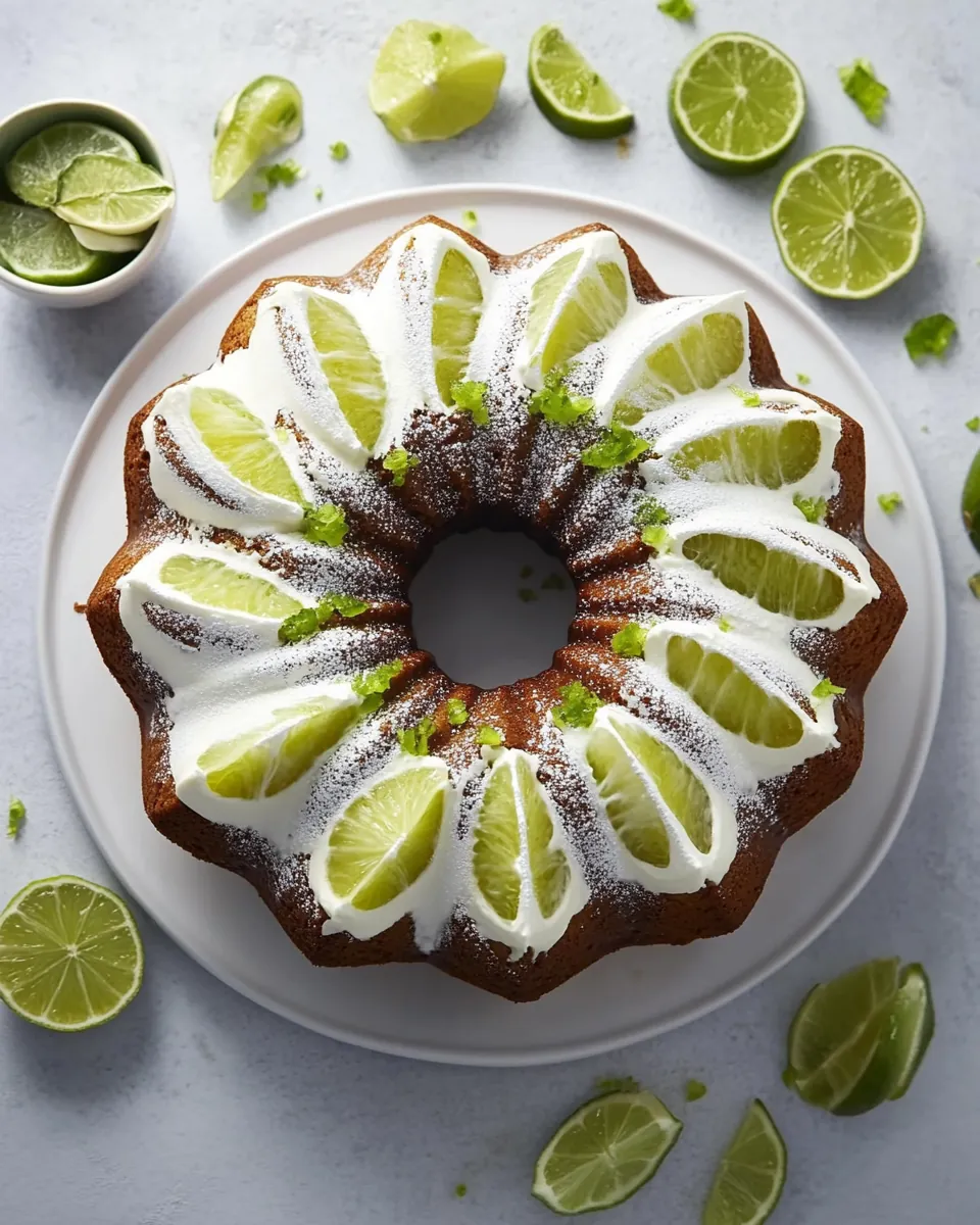 Key Lime Bundt Cake