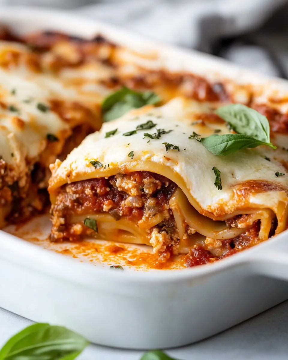 Lasagna Roll Ups