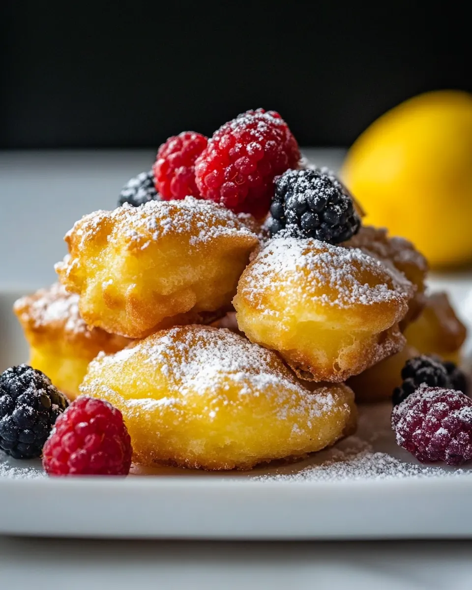 Lemon Beignets
