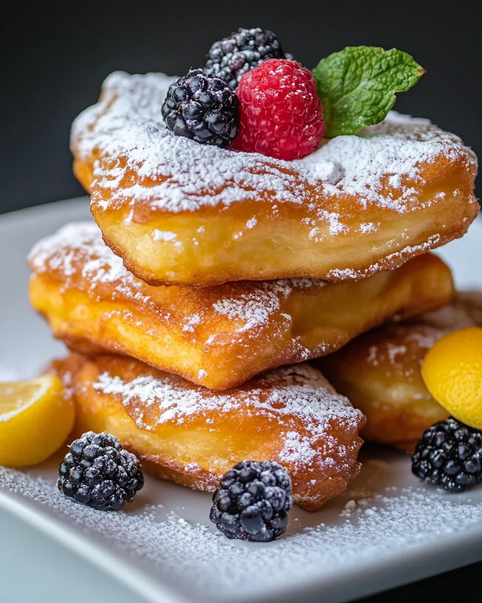 Lemon Beignets