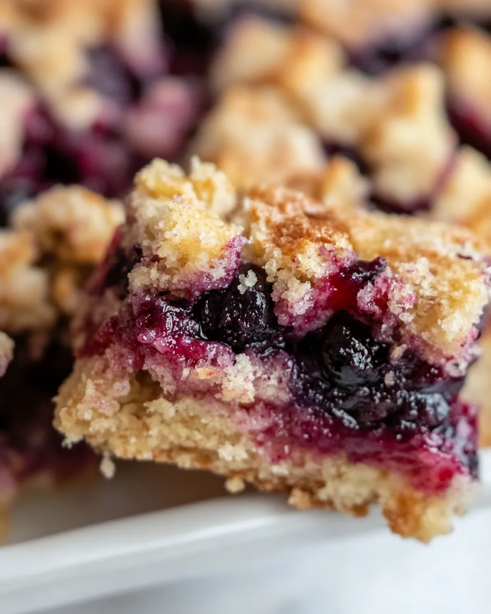 Lemon Blueberry Bars