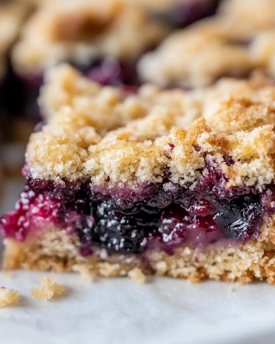 Lemon Blueberry Bars