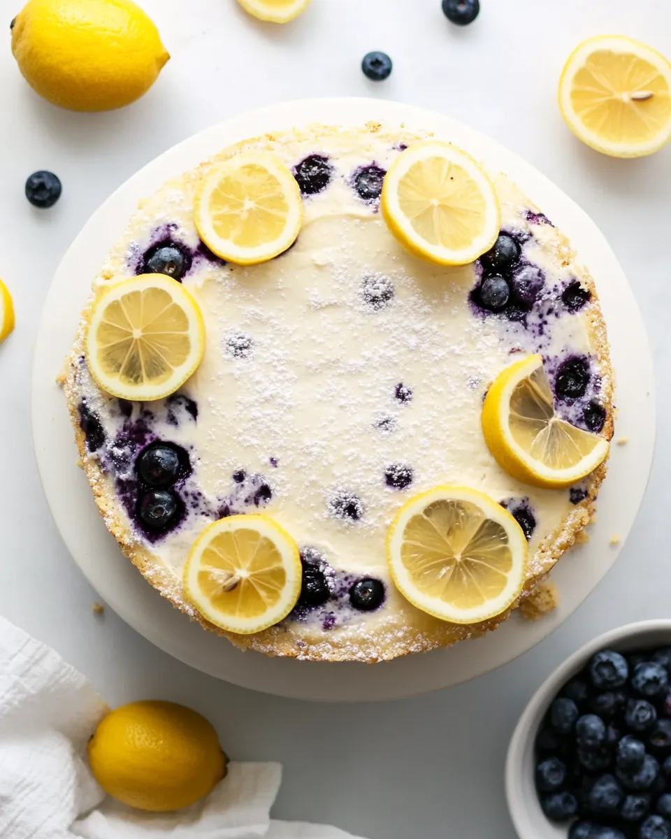 Lemon Blueberry Cake