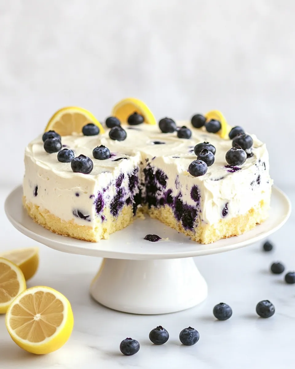 Lemon Blueberry Cake