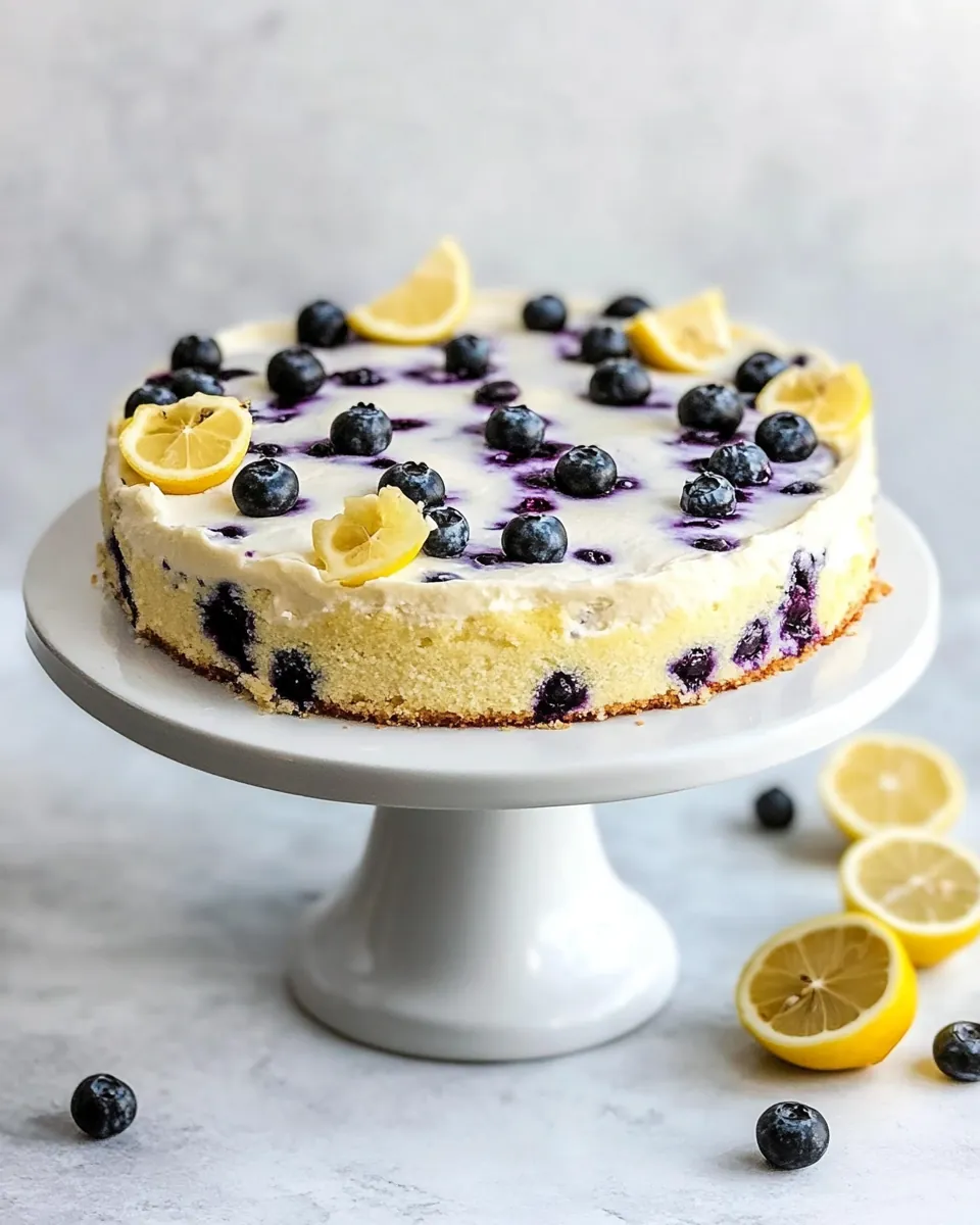 Lemon Blueberry Cake