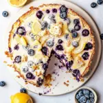 Lemon Blueberry Ricotta Cake