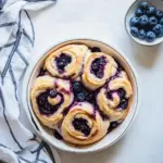 Lemon Blueberry Sweet Rolls