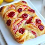 Lemon Cherry Cheese Danish