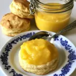 Lemon Curd With Buttermilk Biscuits