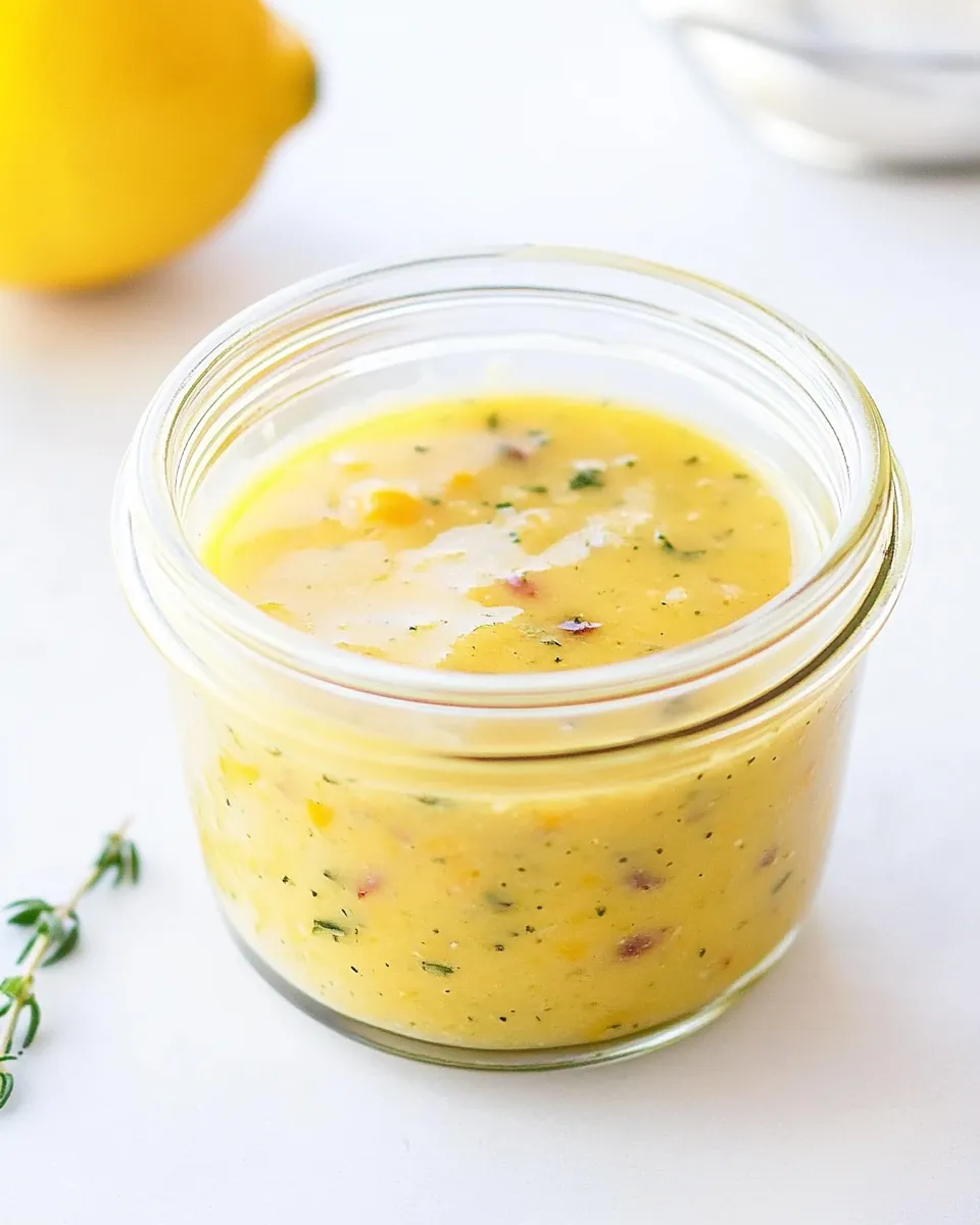 Lemon Dijon Herb Dressing