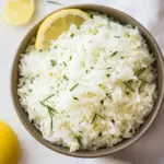 Lemon Garlic Rosemary Rice