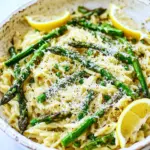 Lemon Parmesan Garlic Orzo