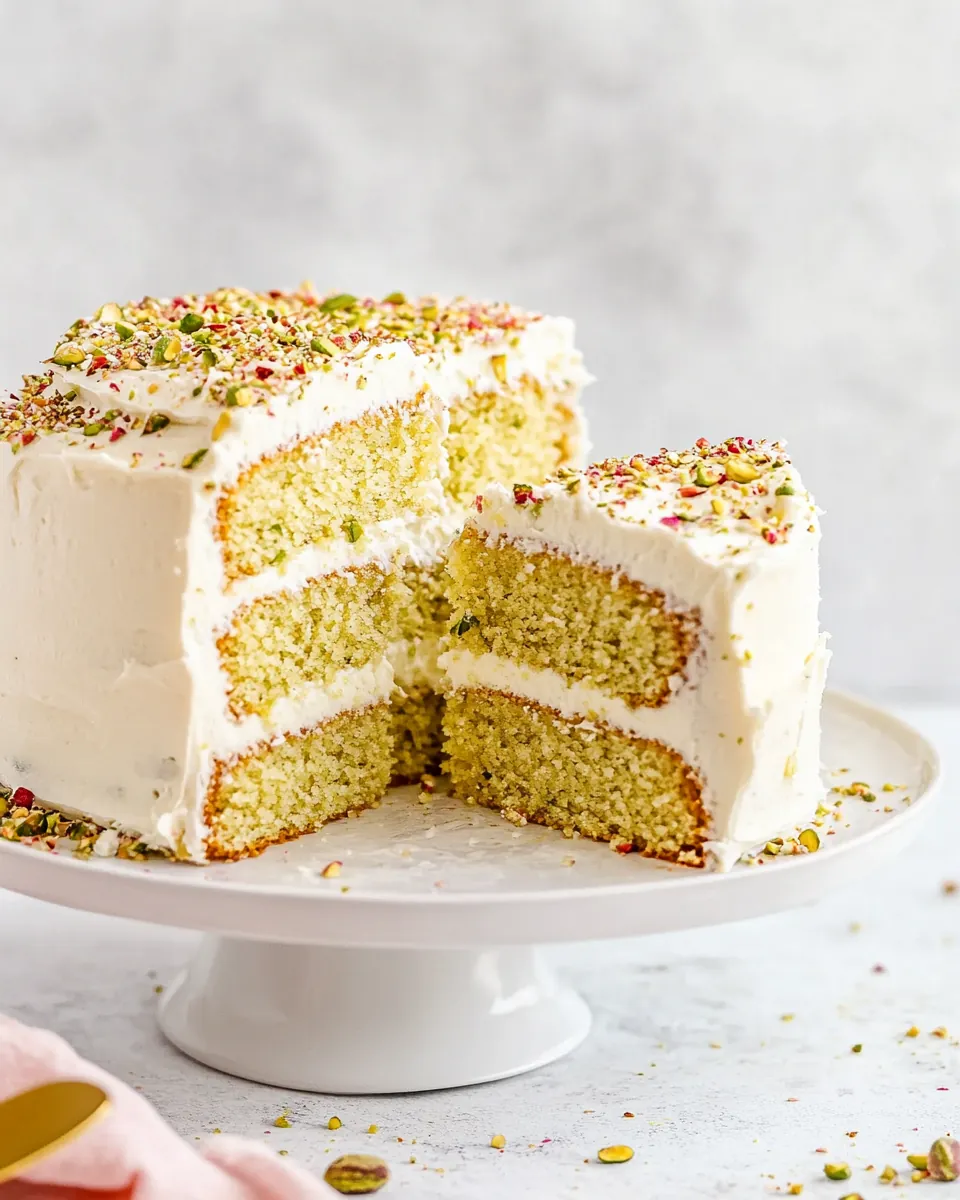 Lemon Pistachio Cake