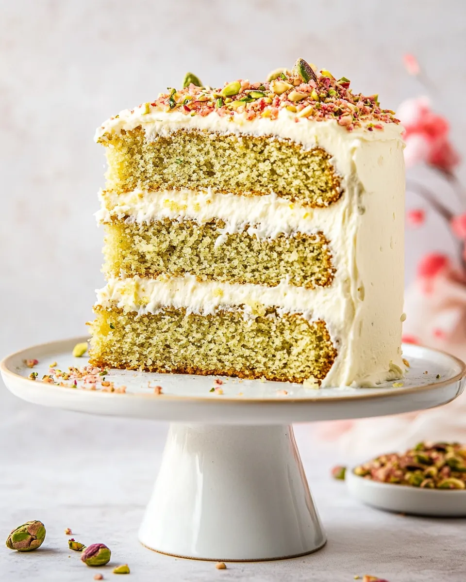 Lemon Pistachio Cake