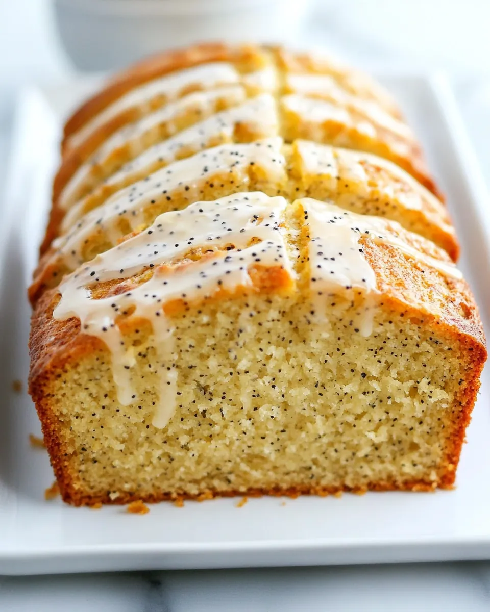 Lemon Poppy Seed Bread