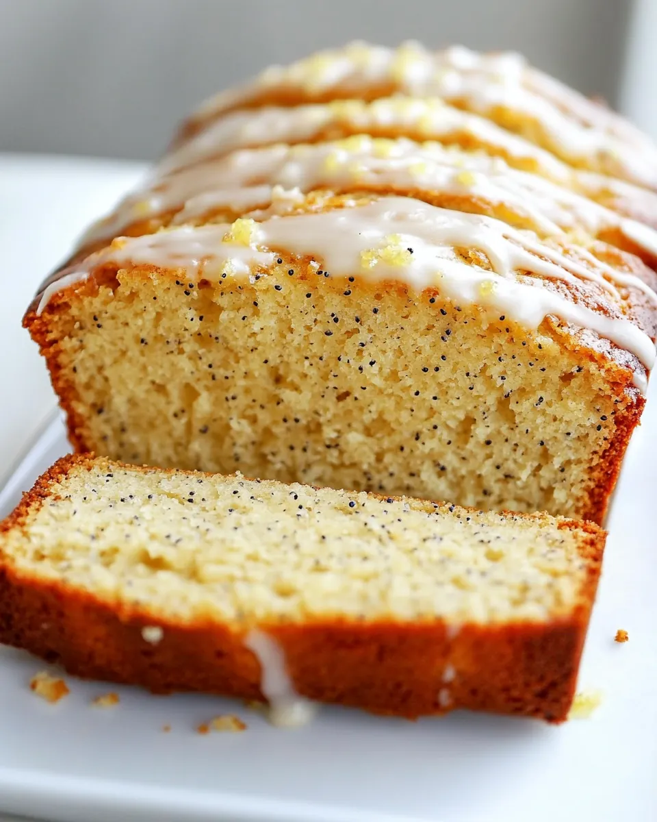 Lemon Poppy Seed Bread