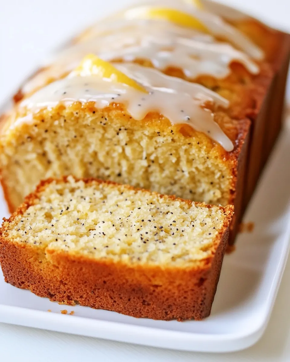 Lemon Poppy Seed Bread