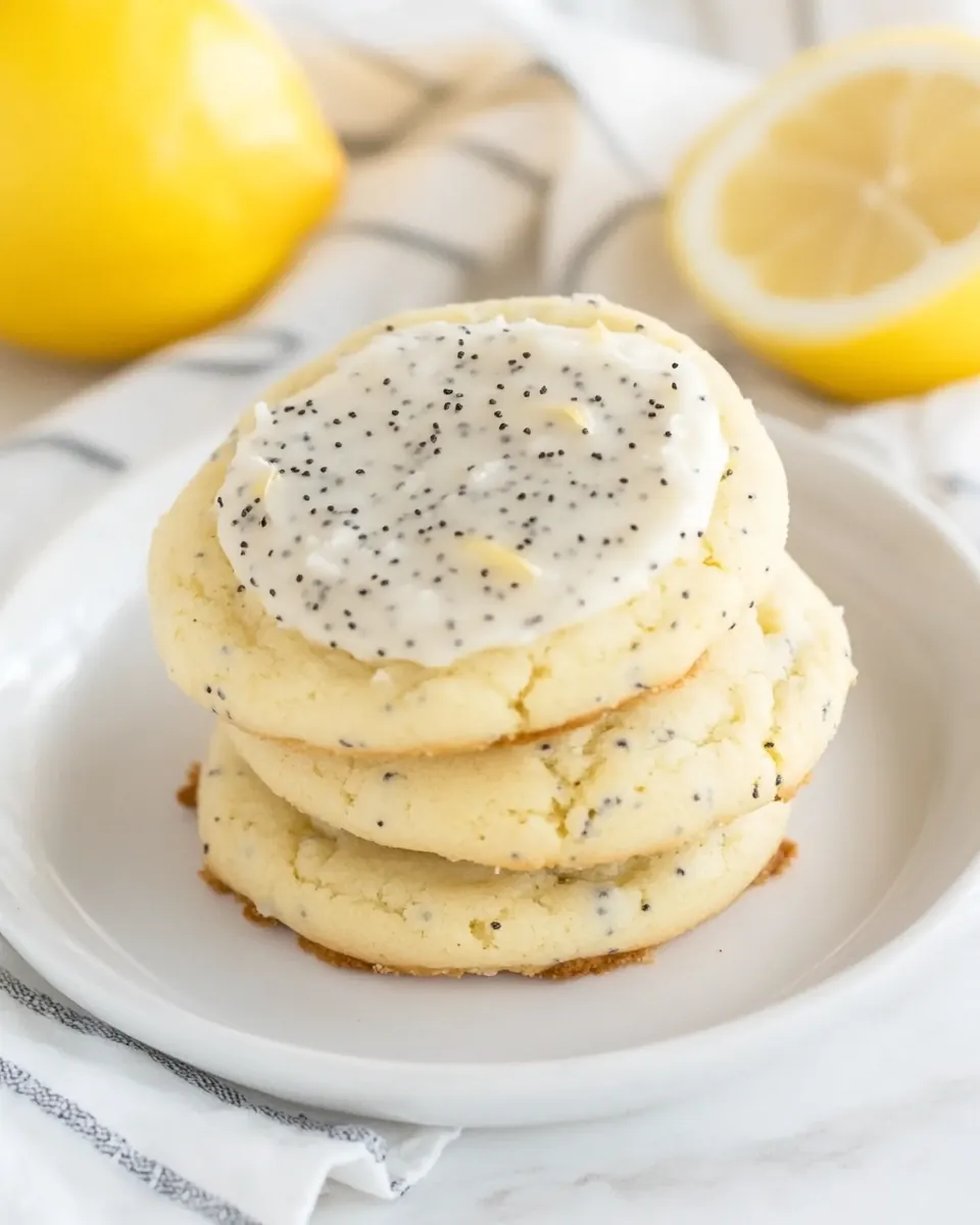 Lemon Poppy Seed Cookies