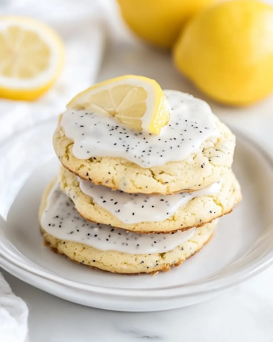 Lemon Poppy Seed Cookies
