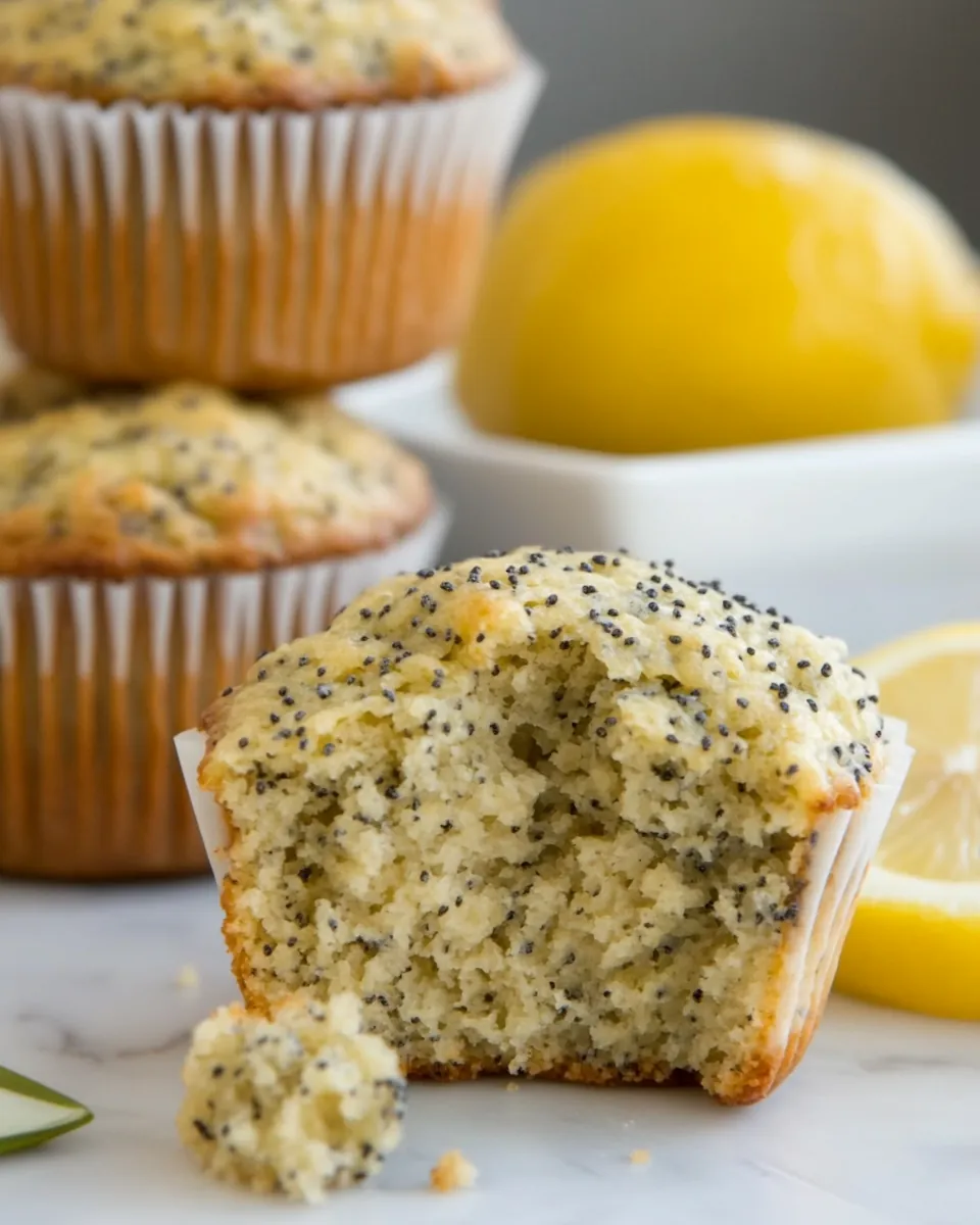 Lemon Poppy Seed Muffins