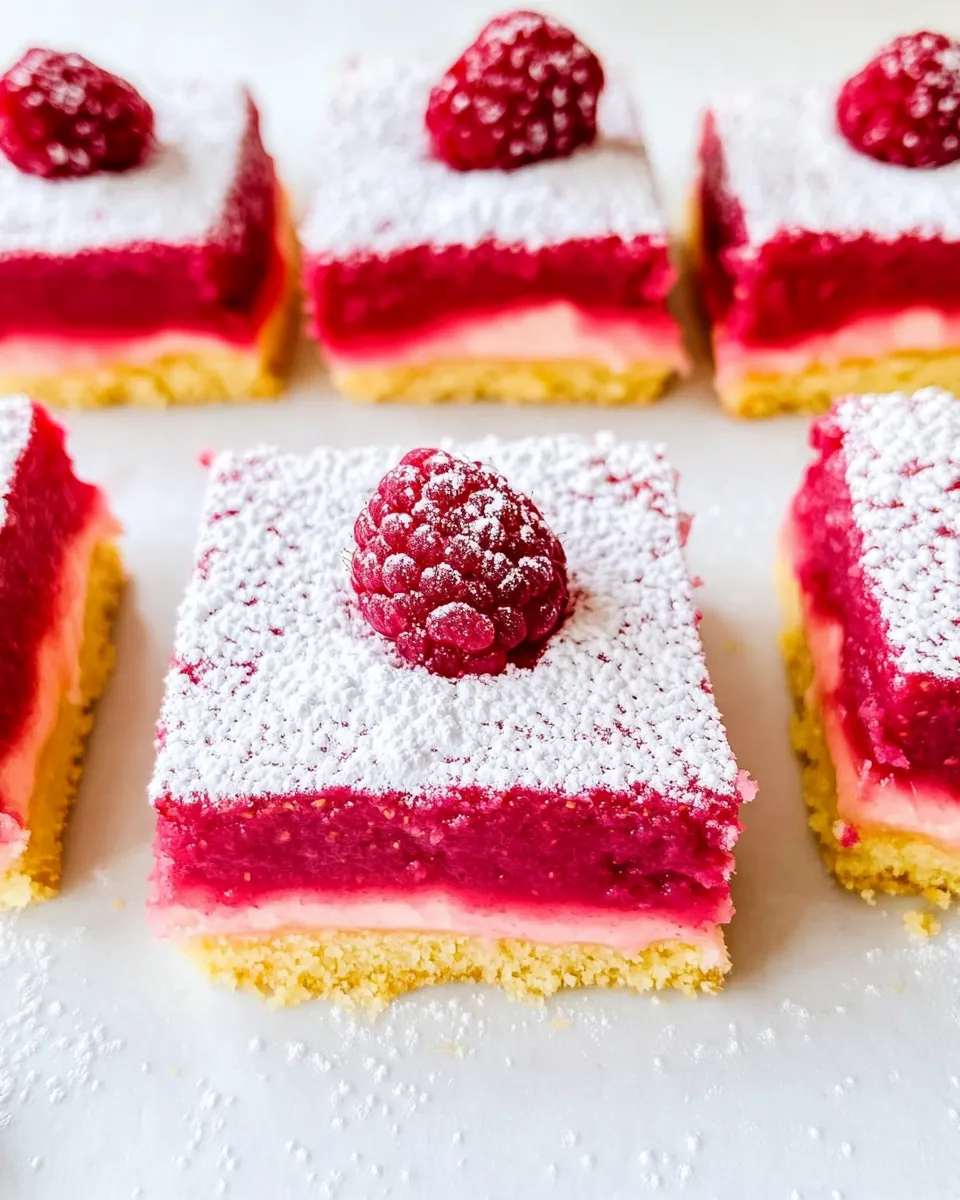 Lemon Raspberry Bars