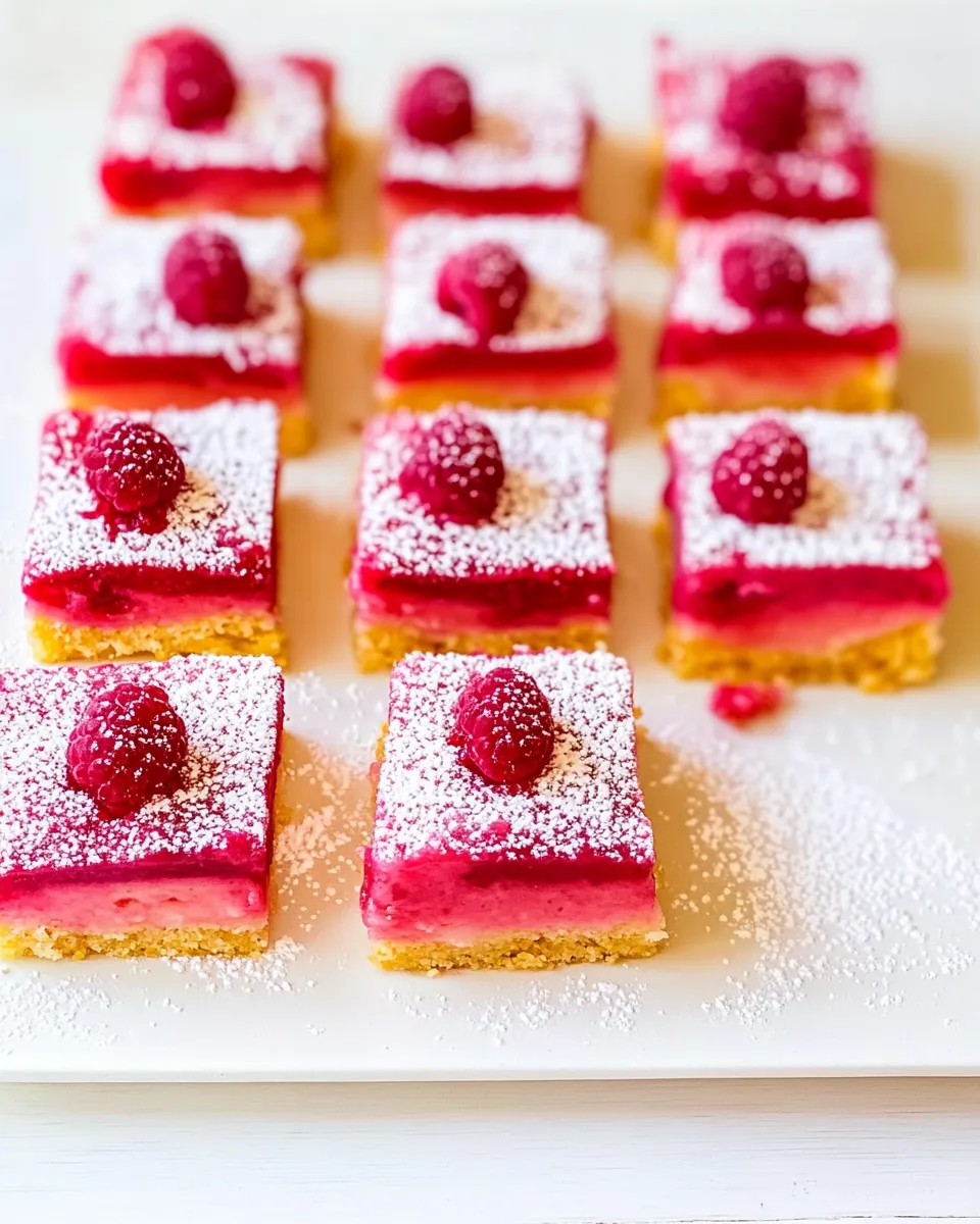 Lemon Raspberry Bars