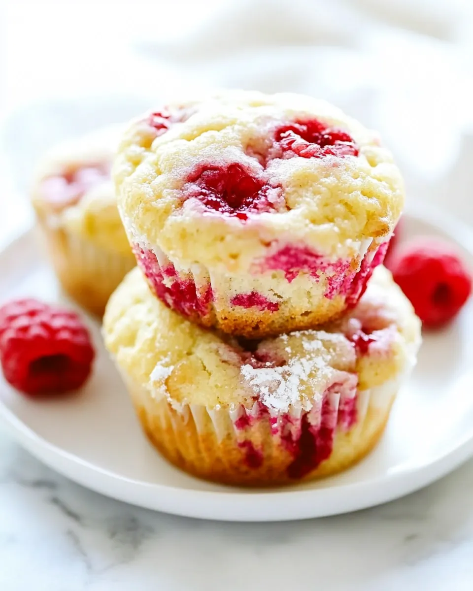 Lemon Raspberry Muffins