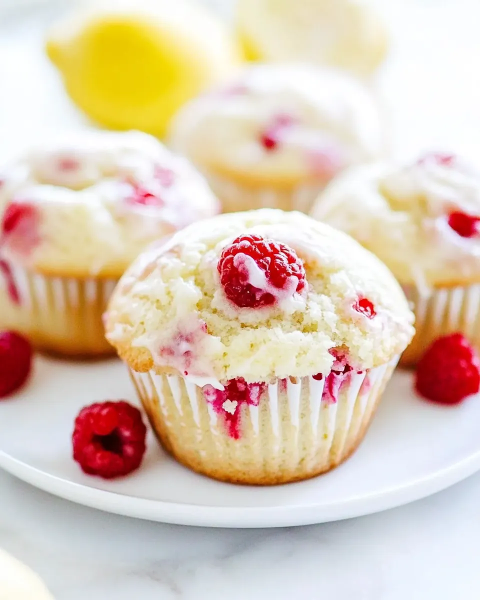 Lemon Raspberry Muffins