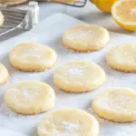 Lemon Shortbread Cookies
