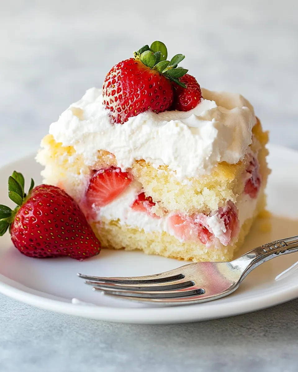 Lemon Strawberry Shortcake