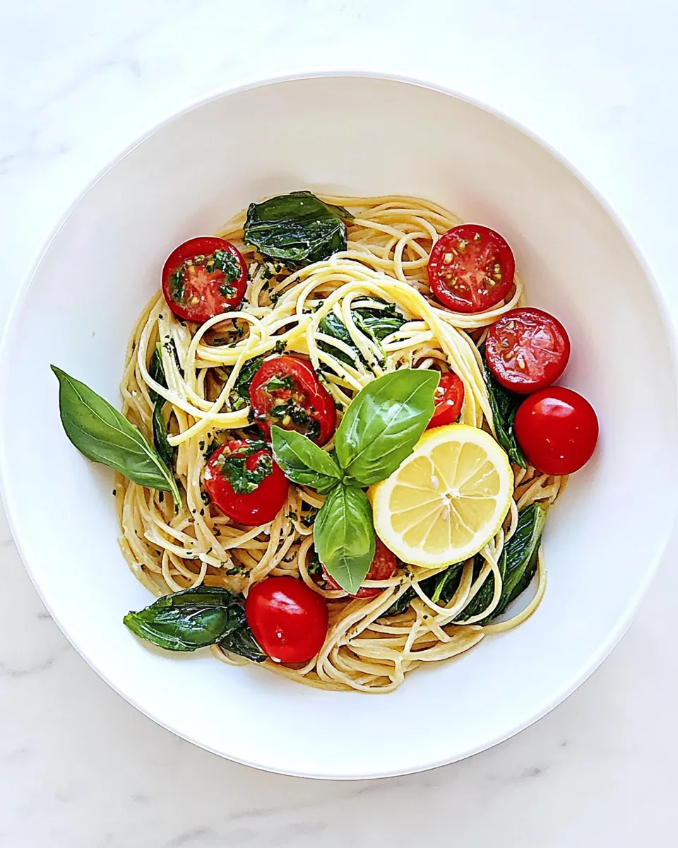 Linguine with Lemon Tomatoes