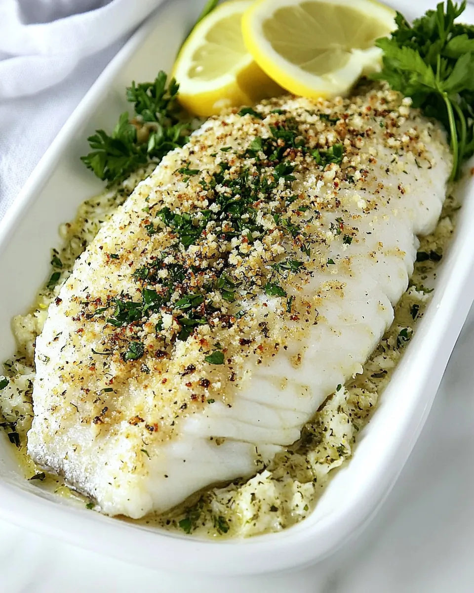 Lubys Cafeteria Baked White Fish