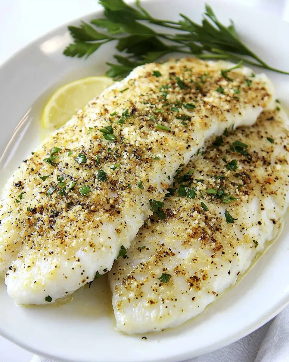 Lubys Cafeteria Baked White Fish