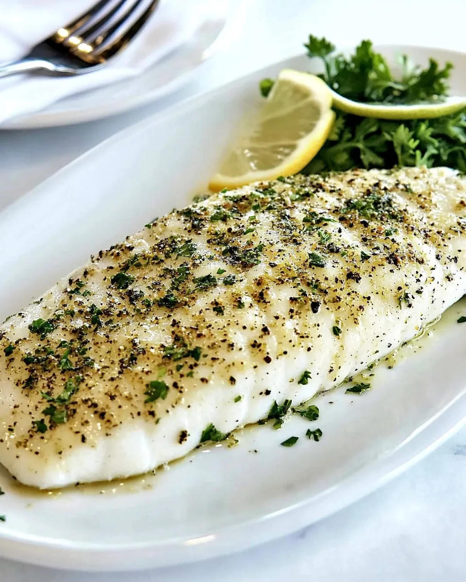 Lubys Cafeteria Baked White Fish