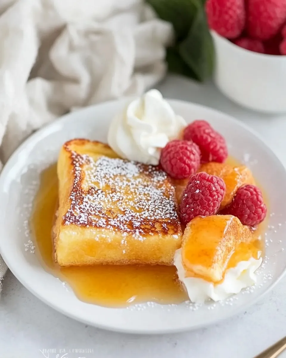 Make Ahead Crème Brûlée French Toast