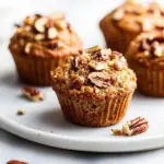 Maple Pecan Banana Muffins