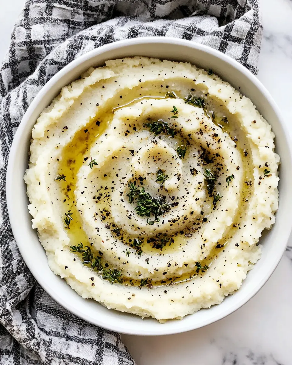 Mashed Cauliflower