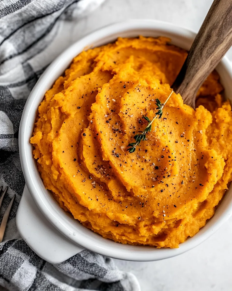 Mashed Sweet Potatoes