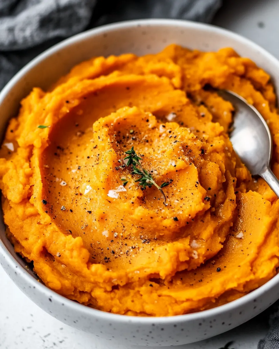 Mashed Sweet Potatoes