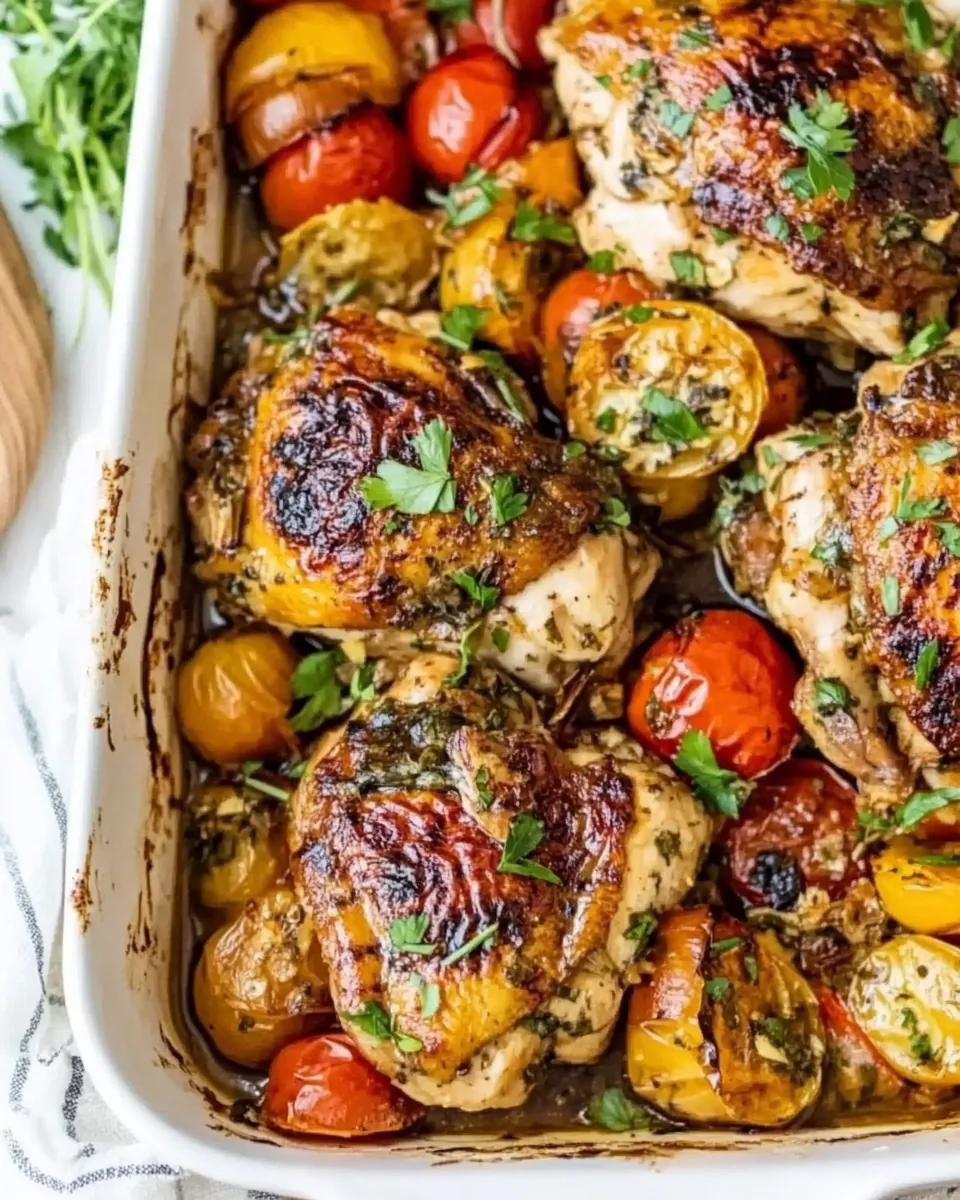 Mediterranean Chicken Bake