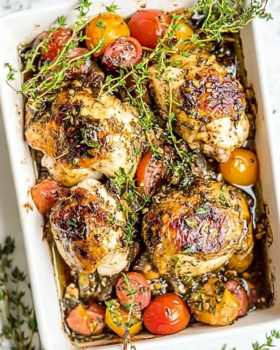 Mediterranean Chicken Bake