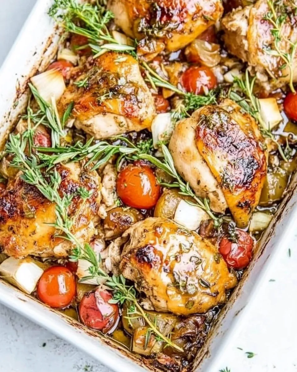 Mediterranean Chicken Bake
