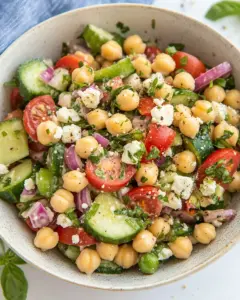 Mediterranean Chickpea Salad